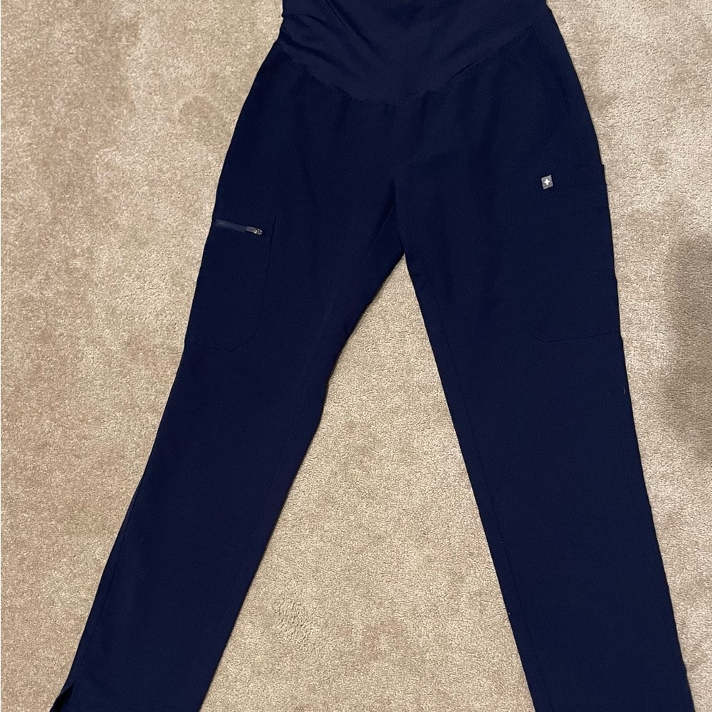 Figs Yola Maternity Skinny Scrub Pants size Small